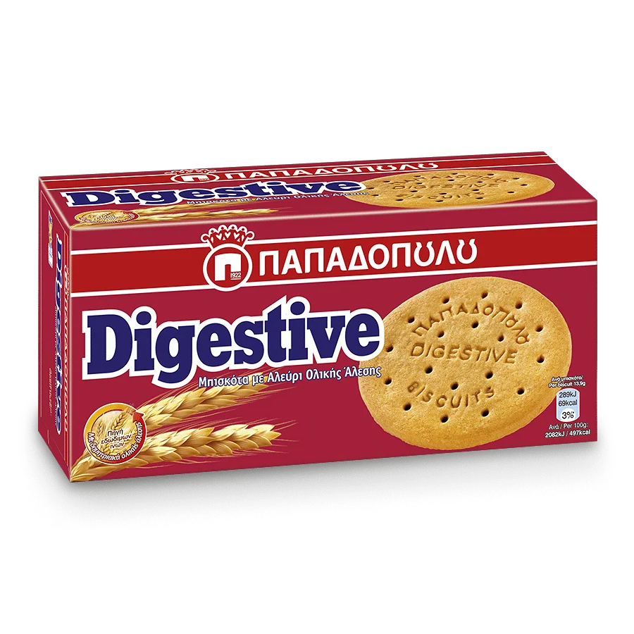 Papadopoulos Digestive Biscuits 250g