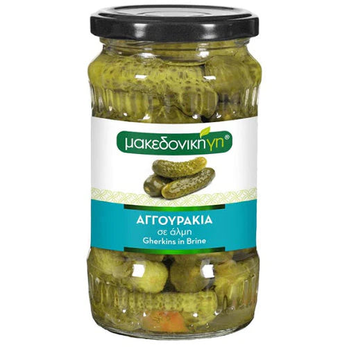 Makedoniki Gherkins in Brine 365g