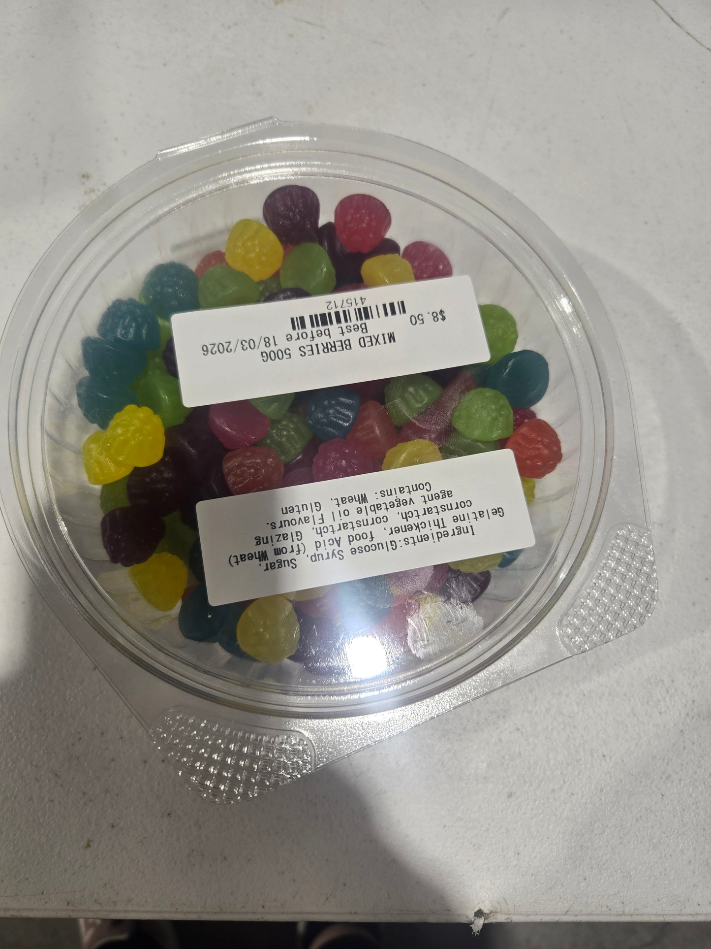 Mixed Berries Lollies
