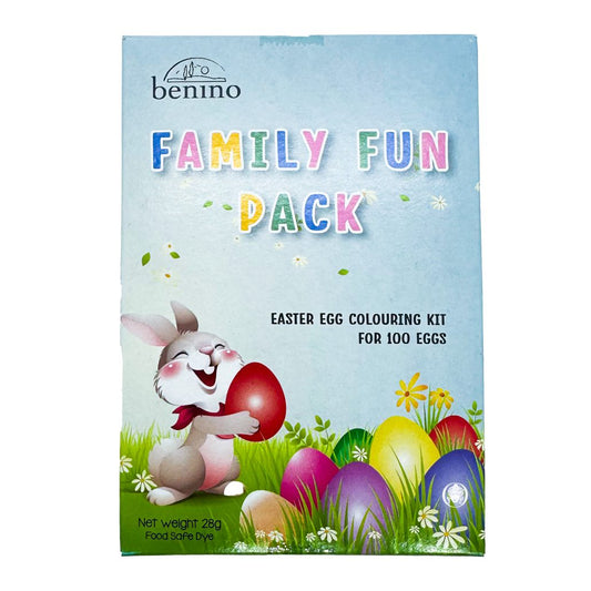 Benino Family Fun Pack Easter Egg Colouring Kit 100eggs