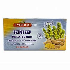 Evripos Ginger with Mountain Tea 20 Bags