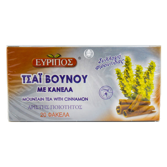 Evripos Mountain Tea With Cinnamon Tea 20bags