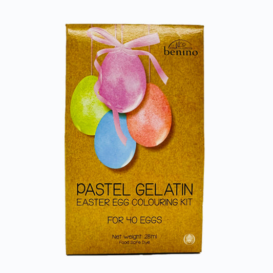 Benino Pastel Gelatin Easter Egg Colouring Kit 40 eggs