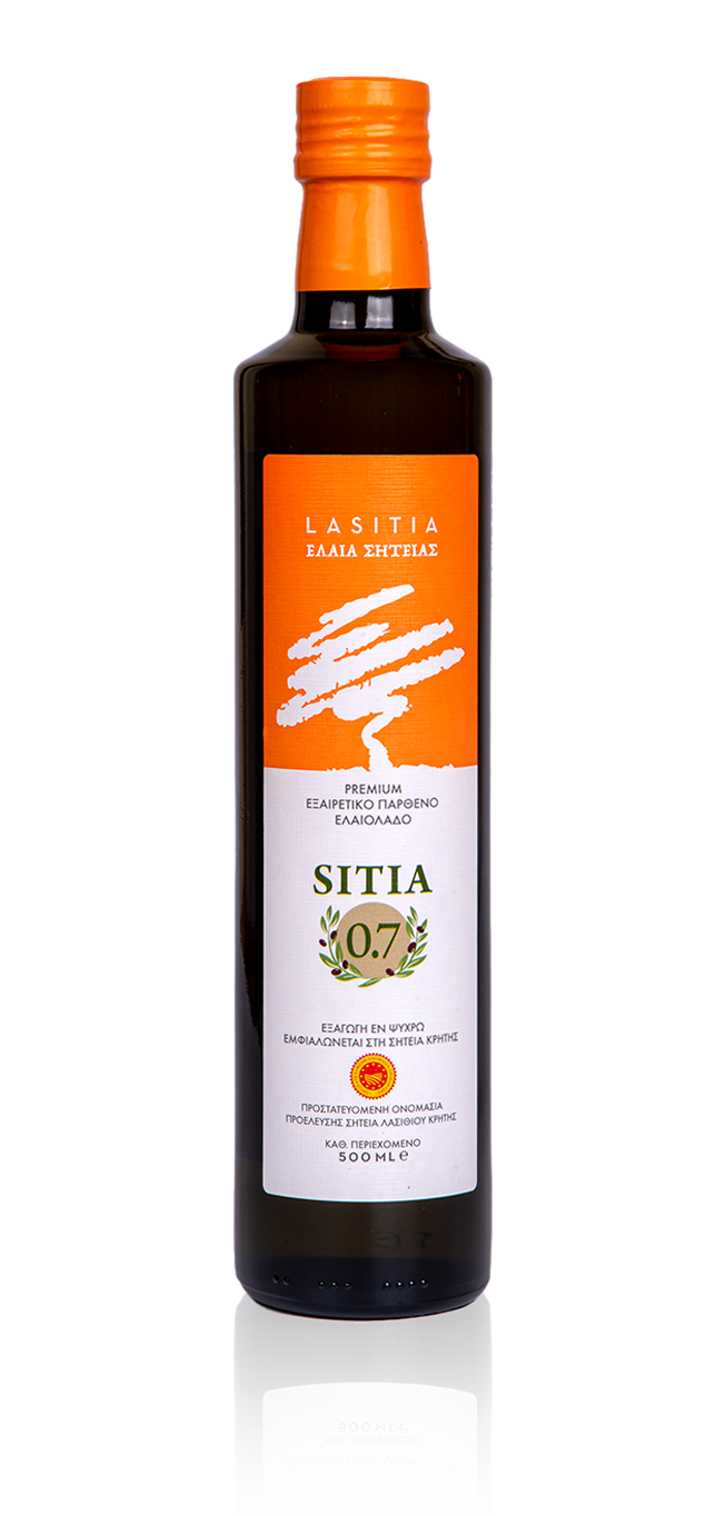 Sitia Extra Virgin Olive Oil 500ml 0.7