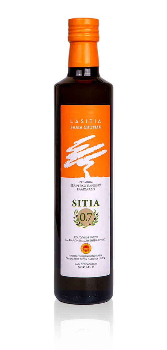 Sitia Extra Virgin Olive Oil 500ml 0.7
