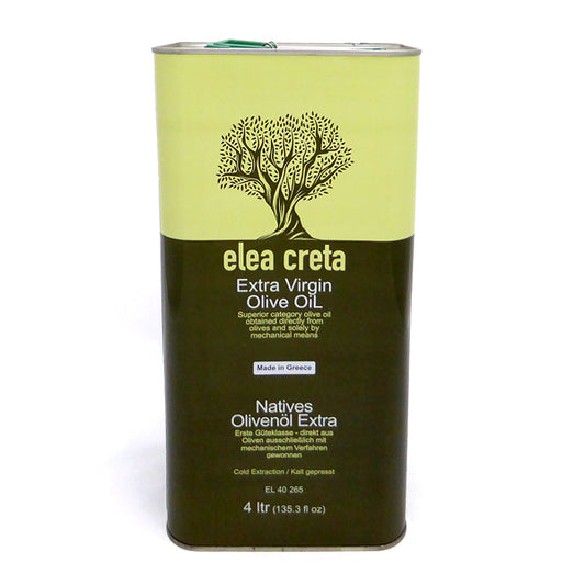 Elea Creta Extra Virgin Olive Oil 4 Litres