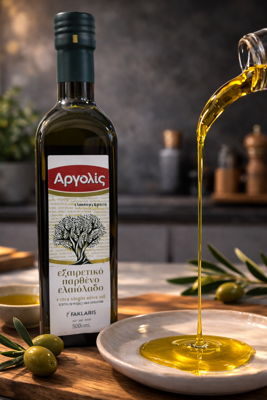 Argolis Extra Virgin Olive Oil 500ml