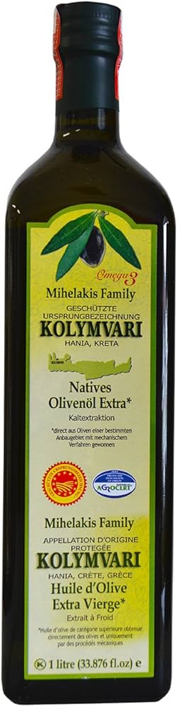 Kolymbari Extra Virgin Olive Oil 1 Litre Bottle
