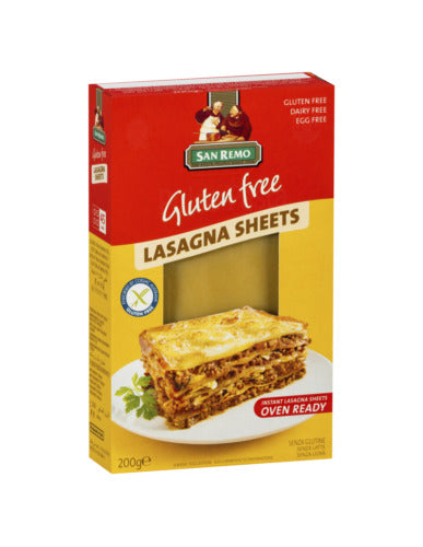 San Remo Gluten Free Lasagna Sheets 200g