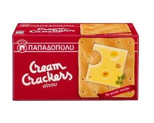 Papadopoulos Cream Cracker Biscuits Wheat 175g