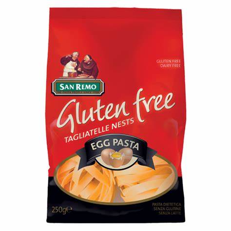 San Remo Gluten Free tagliatelle Nests 250g