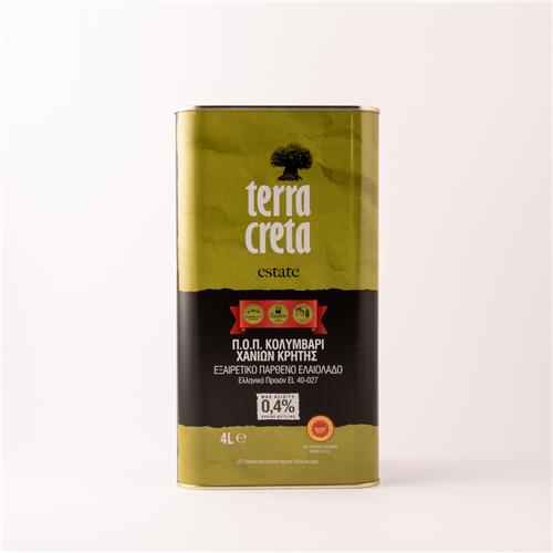 Terra Creta Extra Virgin Olive Oil 4 Litres