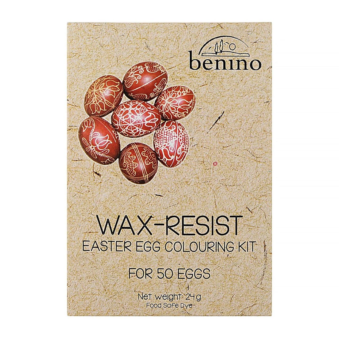 Benino Wax-Resist Easter Egg Dye Colouring Kit 50 eggs